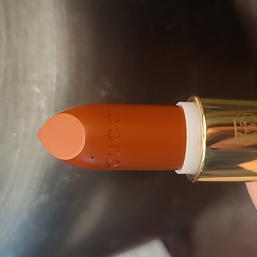 Gucci lipstick tester Janet rust 505
